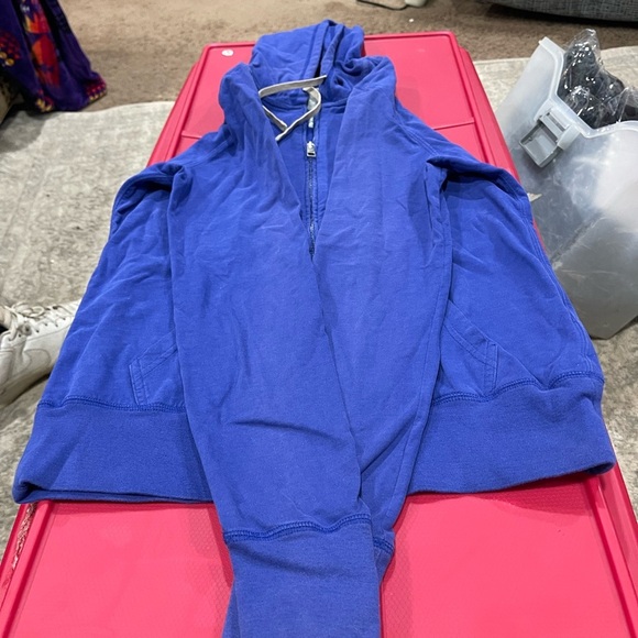 COPY - Nike Blue Zip-Up Hoodie large - Picture 9 of 11